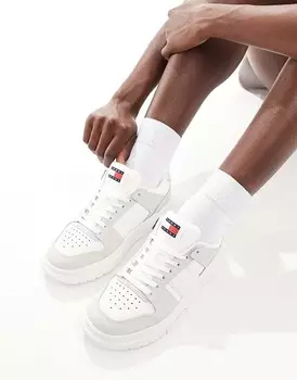 Бело-серые кроссовки Tommy Jeans Brooklyn