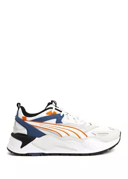 Бело-серые мужские кроссовки с логотипом Puma