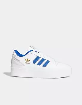 Бело-синие кроссовки adidas Originals Forum Bonega