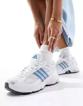 Бело-синие кроссовки adidas Originals Response CL