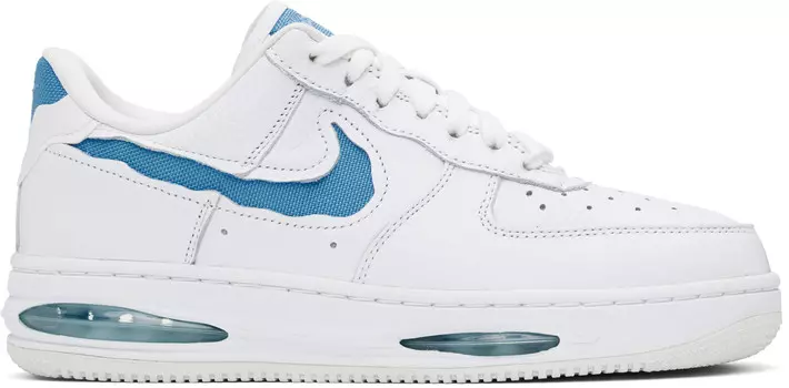 Бело-синие кроссовки Air Force 1 Low EVO Nike