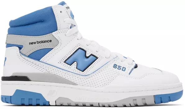 Кроссовки New Balance 650, белый/синий/серый