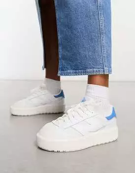 Бело-синие кроссовки New Balance CT302