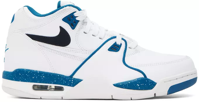 Бело-синие кроссовки Nike Air Flight 89
