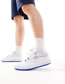Бело-синие кроссовки Vans Speed –