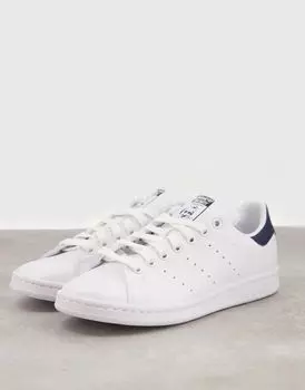 Кроссовки Adidas Originals Stan Smith, белый/темно-синий