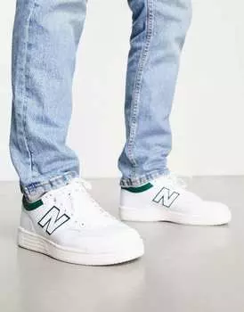 Бело-зеленые кроссовки New Balance 480