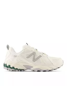 Бело-зеленые кроссовки New Balance 610