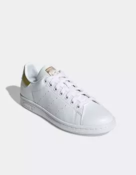 Кроссовки Adidas Originals Stan Smith, белый/золотистый