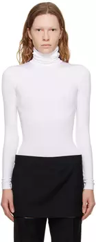 Белое боди с завязками Colorado Wolford
