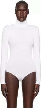 Белое боди с завязками Colorado Wolford