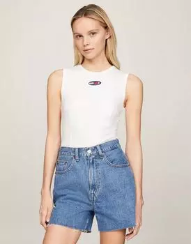 Белое боди Tommy Jeans