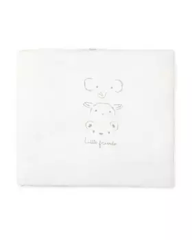 Белое химическое одеяло для мальчика Tutto Piccolo, белый