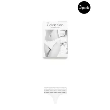 Белое хлопковое нижнее белье Calvin Klein Underwear