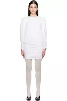Белое мини-платье Бабетта Nicklas Skovgaard
