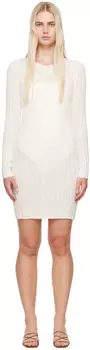 Белое мини-платье Senty Loulou Studio