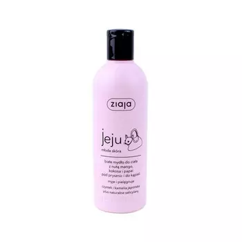 Белое мыло для душа Чеджу, Ziaja