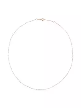 Белое ожерелье из розового золота 18 карат Gigi Clozeau, белый