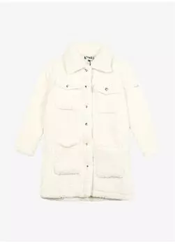 Белое пальто для девочки D3WG-MNT4 Discovery Expedition