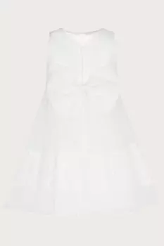 Белое платье для причастия кружевная детская одежда Alovette Monsoon, белый