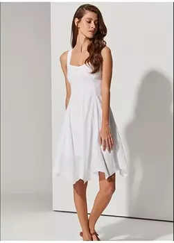 Белое женское пляжное платье White by Nature