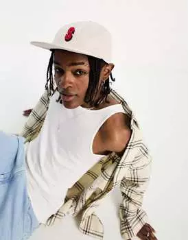 Белоснежная бейсболка Stan Ray