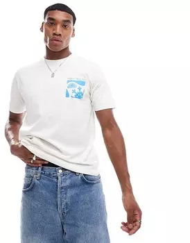 Белоснежная футболка ellesse Skisetta