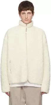 Белоснежная куртка на молнии Jil Sander