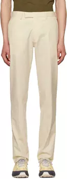 Белоснежные брюки на молнии ZEGNA