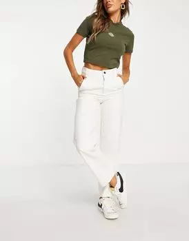 Белоснежные холщовые брюки Dickies Duck