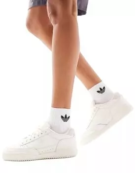 Белоснежные кроссовки adidas Originals Court Super