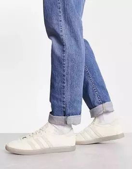 Белоснежные кроссовки adidas Originals Gruen