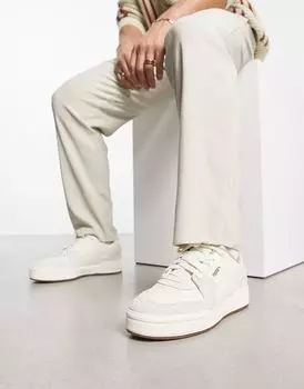 Белоснежные кроссовки PUMA CA Pro Lux PRM