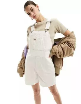 Белоснежный комбинезон Dickies из парусины
