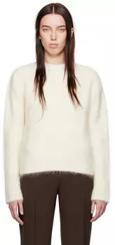 Белоснежный свитер Freya Loulou Studio
