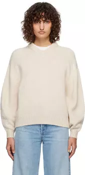 Белоснежный свитер Wilson Staud