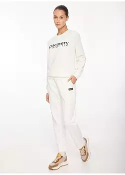 Белоснежный женский свитшот Discovery Expedition