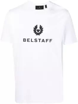 Belstaff футболка с логотипом, белый