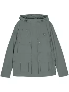 Belstaff куртка Castmaster с капюшоном, зеленый