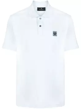 Belstaff рубашка поло с логотипом, синий