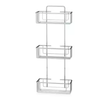 Beltrn Сетчатая мыльница с 3 глубокими прямоугольными корзинами для привинчивания Бельтрана, хром