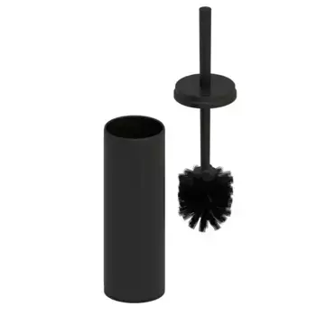 Beltrn закрытый держатель для ершика для унитаза, черный