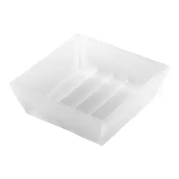 Beltrn Замена квадратной стеклянной мыльницы Бельтран, белое стекло