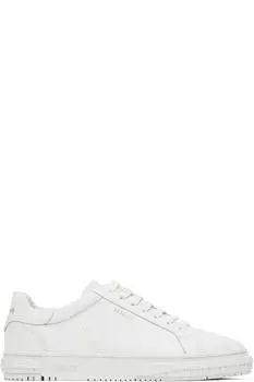 Белые атласные кроссовки Axel Arigato