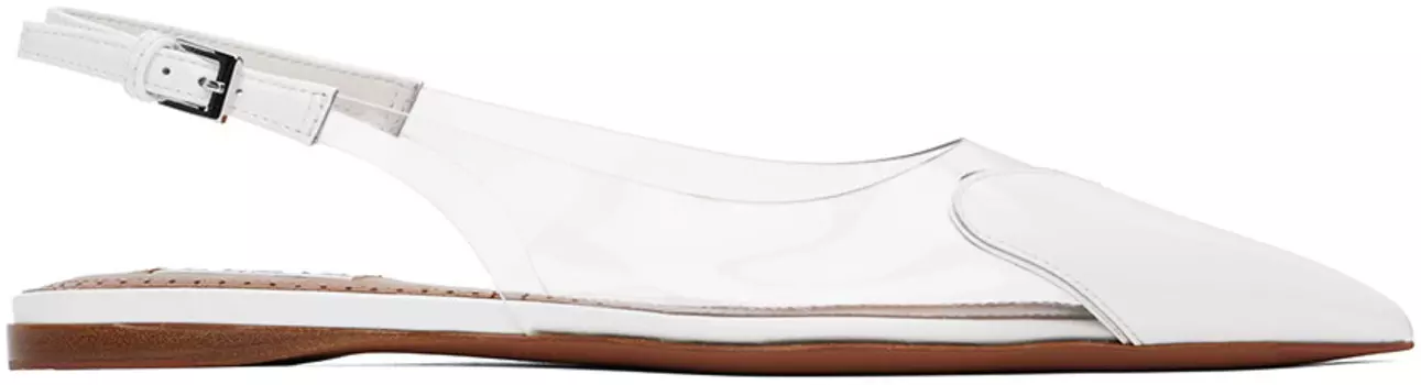 Белые балетки Le Cur ALAA