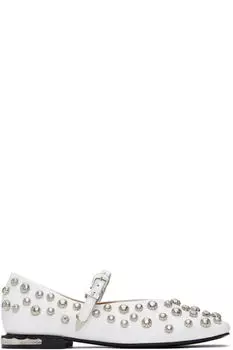 Белые балетки Polido Toga Pulla