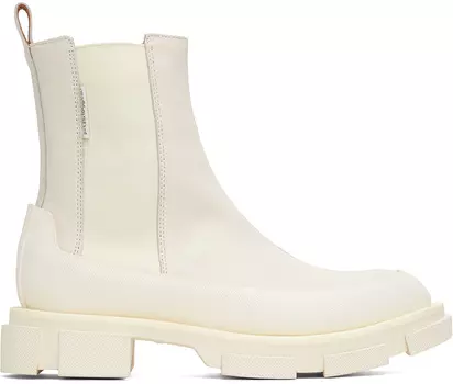 Белые ботинки челси Gao both