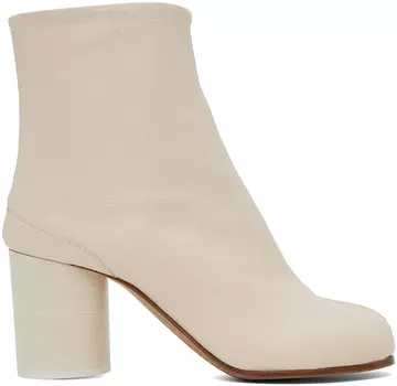 Белые ботинки таби Maison Margiela
