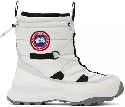 Белые ботинки Торонто Canada Goose