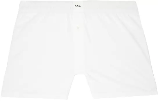 Белые боксеры Кабур A.P.C.